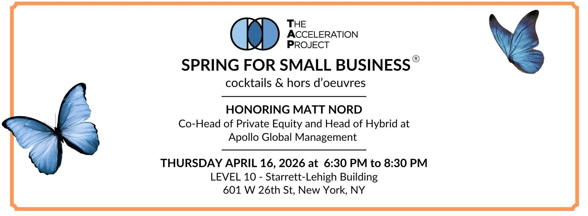 2026 Spring for Small Business® Benefit